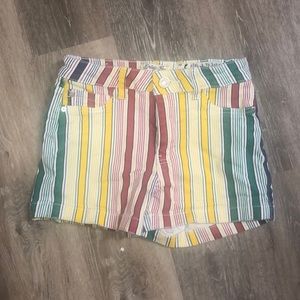 Striped shorts